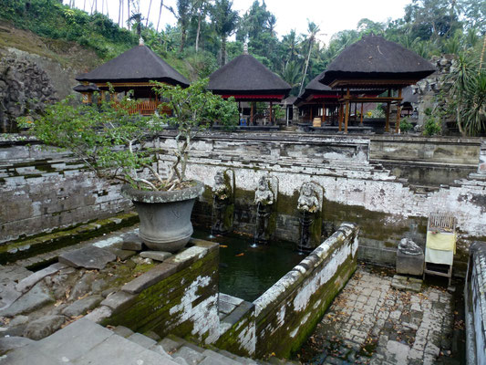 Bild: Wasserbecken Goa Gajah auf Bali