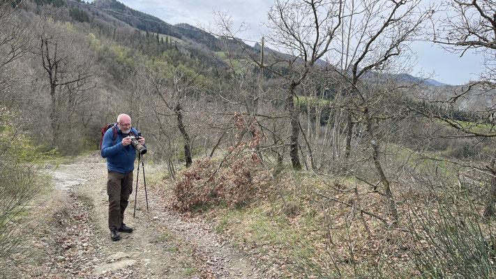 Weg am Monte Fotogno