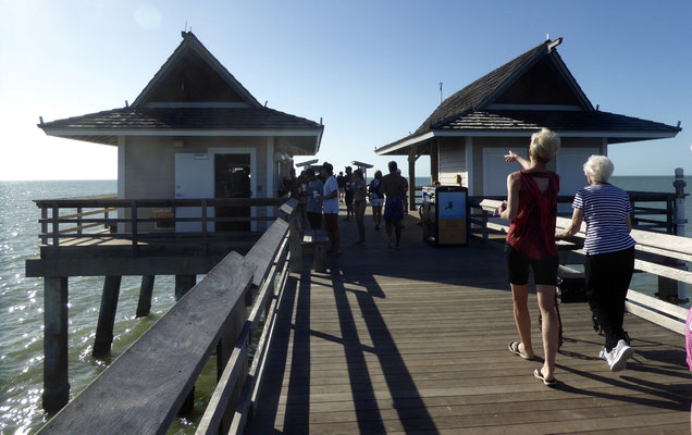 Bild: Die Pier von Naples