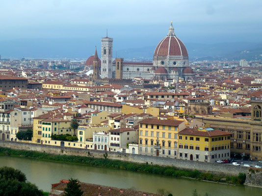 Bild: Blick auf Florenz