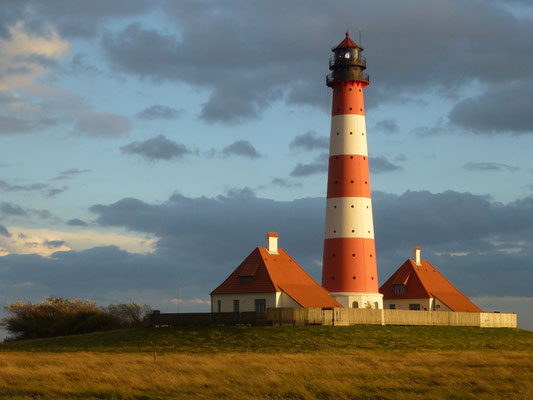 Bild: Leuchtturm Westerheversand