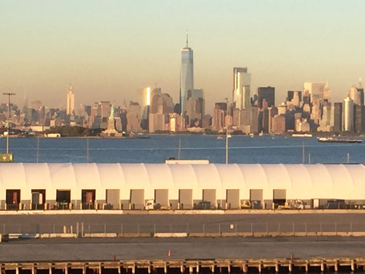 Bild: Manhattan vom Terminal Bayonne aus