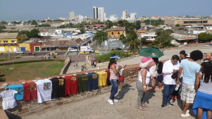 Bild: Blick von der Festung San Felipe