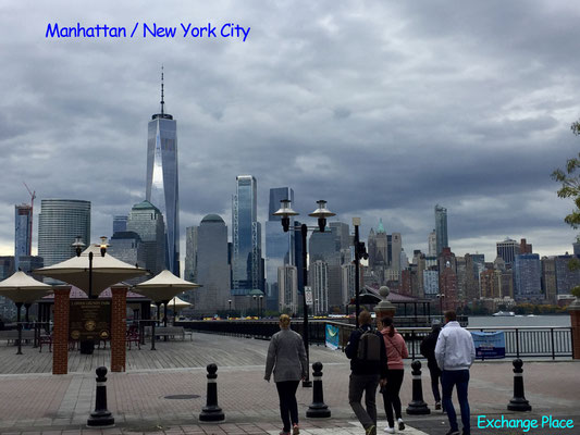 Bild: Manhattan vom Exchange Place aus