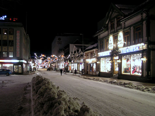 Bild: Straße von Tromsö