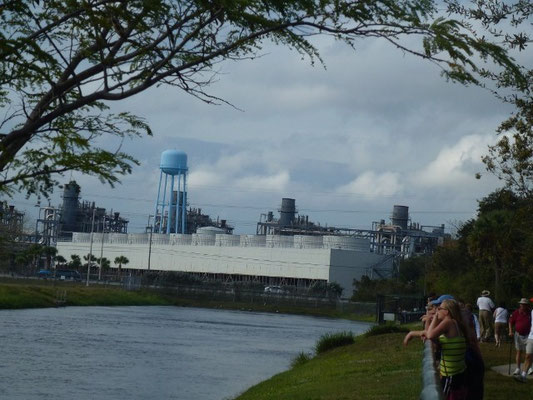 Bild: Kraftwerk beim Manatee-Park