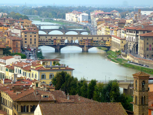 Bild: Blick auf Florenz