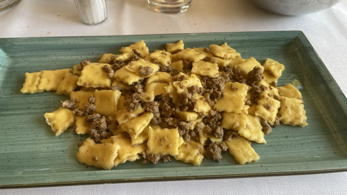 Pasta mit Ragù vom Schwein