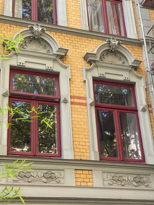 Bild: Blaue Fassade