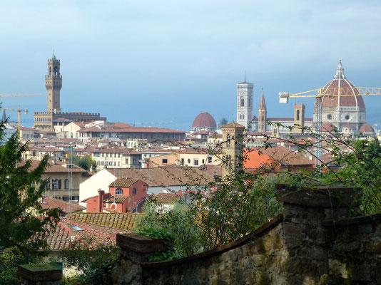 Bild: Blick auf Florenz