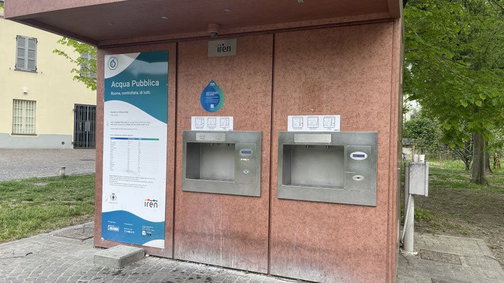 Kostenloser Trinkwasserspender