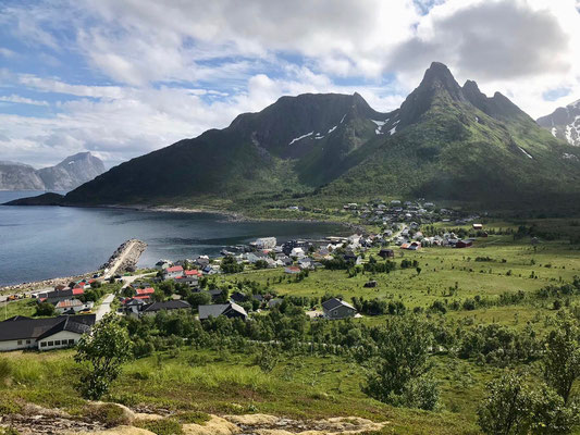 Bild: Blick auf Mefjordvær