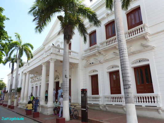 Bild: Das Justizgebäude von Santa Marta