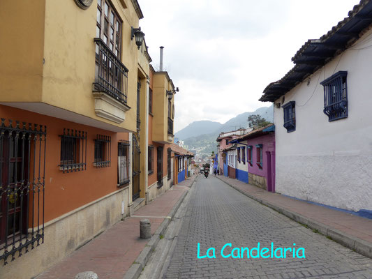 Bild: Der Stadtteil La Candelaria in Bogota - Foto 1