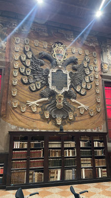 Wappen im Hörsaal