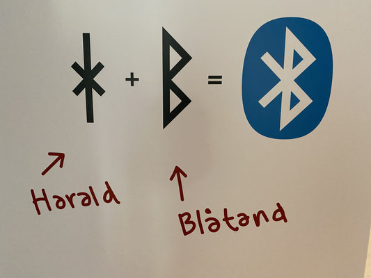 Runen Zeichenerklärung Bluetooth