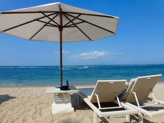 Bild: Strand in Sanur auf Bali 