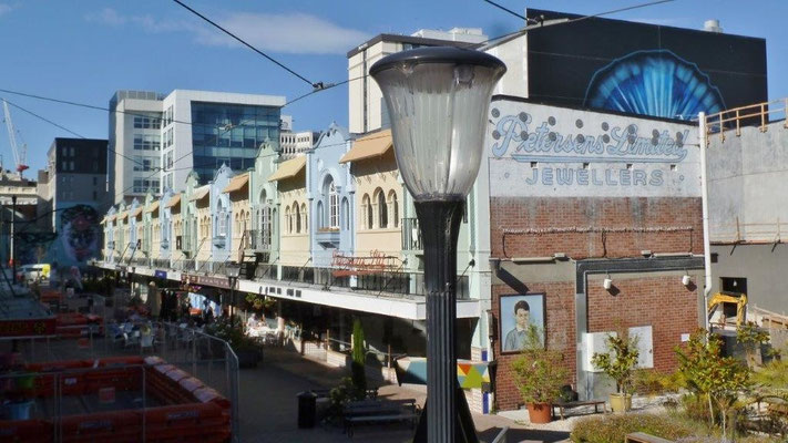 Bild: Die Innenstadt von Christchurch