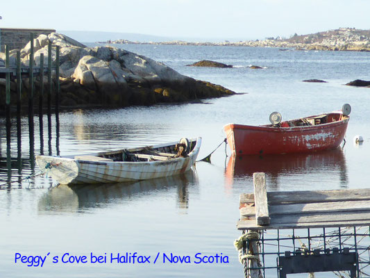 Bild: Das Fischerdorf Peggy´s Cove in Nova Scotia / Kanada 