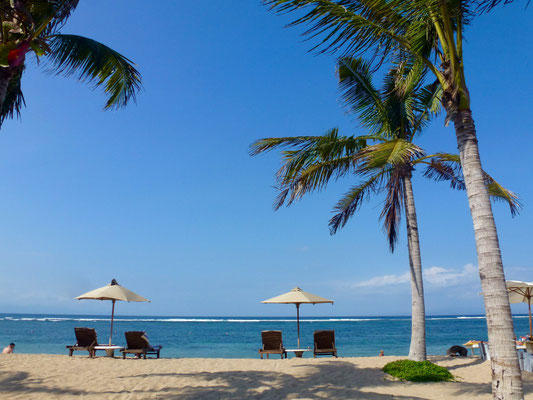 Bild: Strand in Sanur auf Bali 