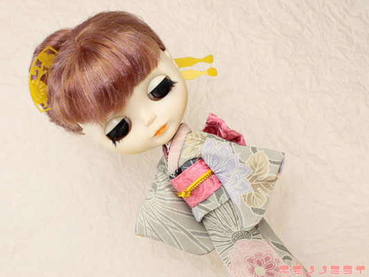 Blythe kimono,ブライス　着物,ネオブライス　振袖