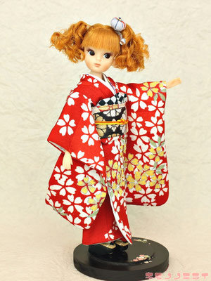 リカちゃん　着物,初代リカ　振袖,Licca kimono