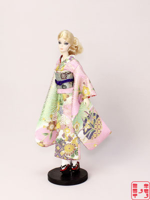 バービー 着物,Barbie kimono,ドール 服