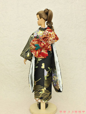 バービー　着物,Barbie kimono,バービー　振袖
