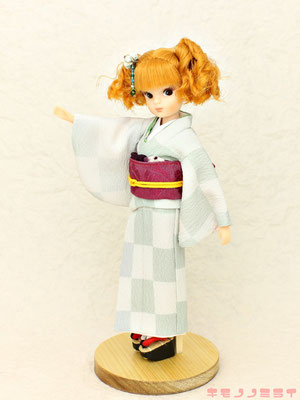 復刻版初代リカちゃん　着物,Licca kimono,初代リカ　振袖