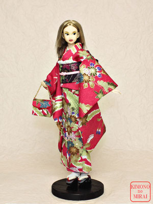 momoko 着物,ドール 振袖,Momoko kimono