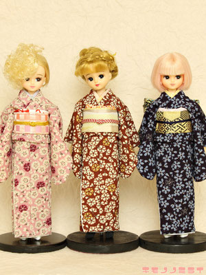 リカちゃん 着物,Licca kimono,ドール 和服