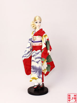 バービー 着物,Barbie kimono,ドール 服