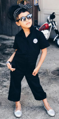 Billybean - Grease Monkey Coverall Black
