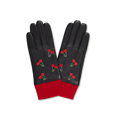 Mabel Sheppard - Cherry Cuff Gloves