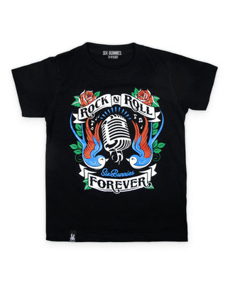 Six Bunnies - Rock n Roll Forever Kids T-Shirt