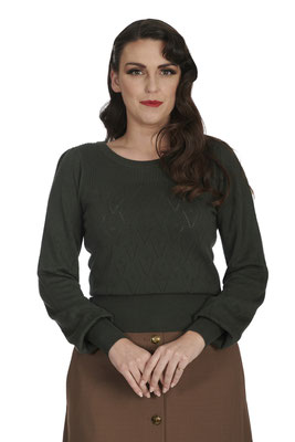 Banned - Ruth Jumper Olive Green