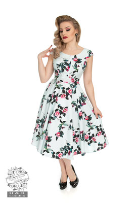 Flowers Swing Dress Vintage