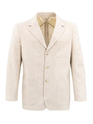 1940s Linen Blazer Jacket