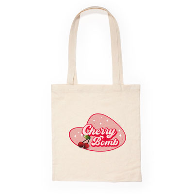 Pin Rock - Cherry Bomb Tote Bag