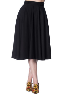 Banned - Di Di Swing Skirt Black