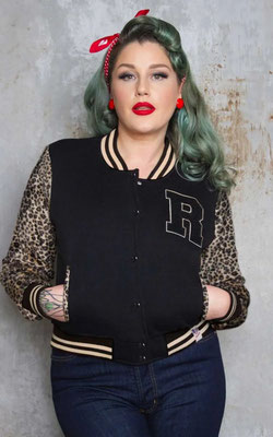 Rumble 59 - Sweat Jacke Wild One, Leopard