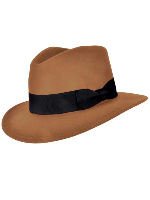 Revival Vintage - Vintage Beige 1940s Style Mayfair Fedora