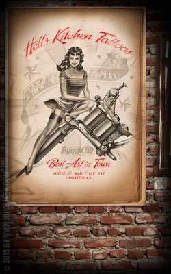Rumble 59 - Poster Hells Kitchen Tattoo