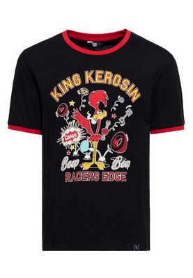 King Kerosin - Beep Beep Vintage Ringer T-Shirt