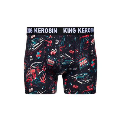 King Kerosin - Boxershorts Rockabilly Devil Black