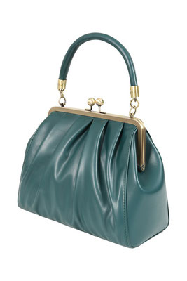 Banned - Scarlett Frame Handbag, Teal