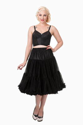 Petticoat Unterrock Black Rockabilly