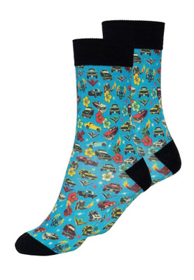 King Kerosin - V8 Socks, Turquoise