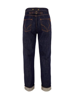 Midcentury Blue Denim Worker Jeans