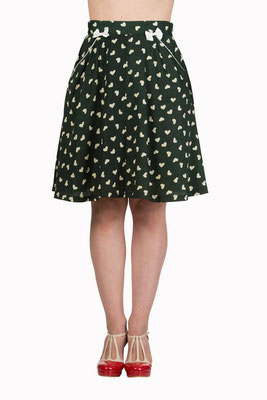 Banned - Set Sail Skirt Green